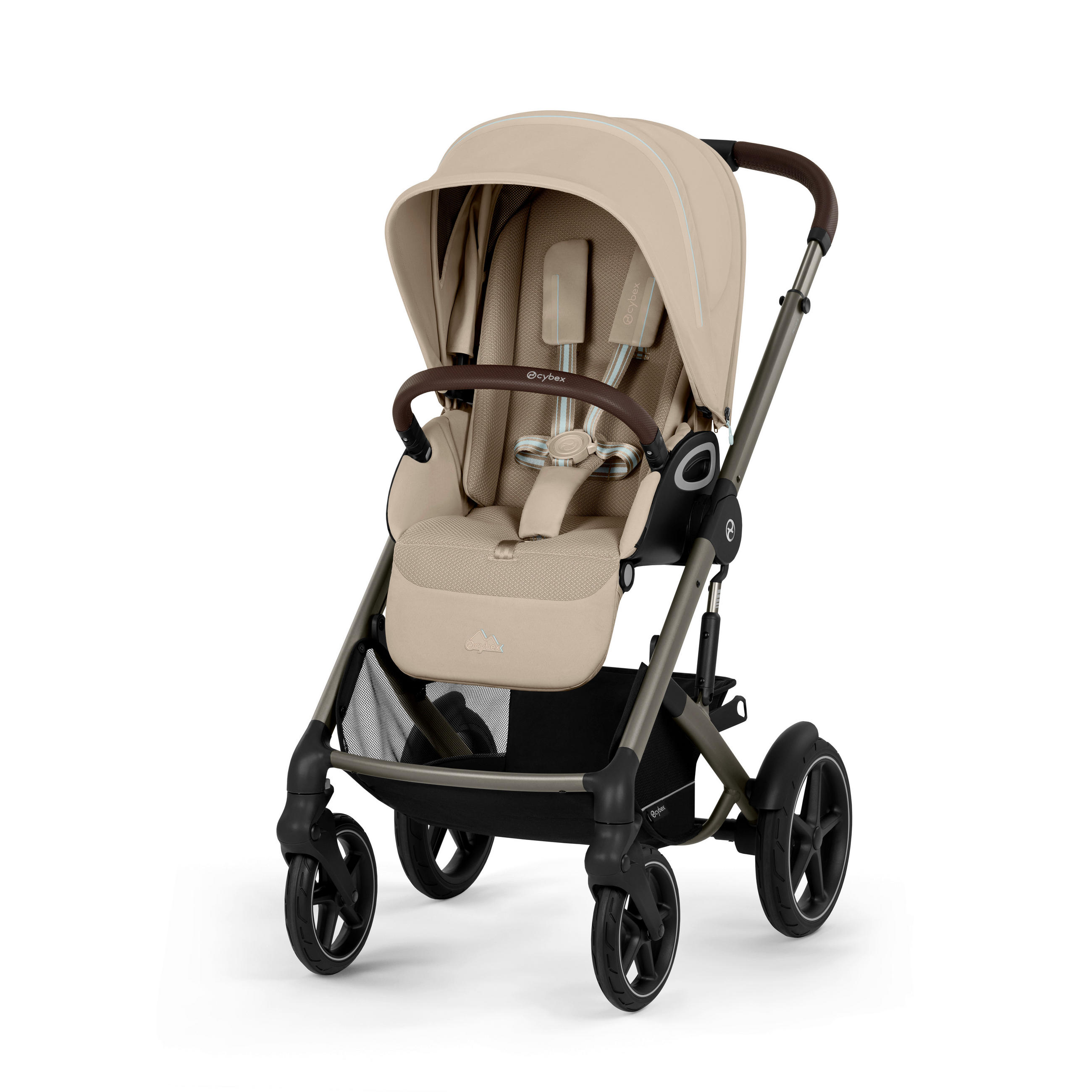 KINDERWAGEN TALOS S LUX TPE  - Taupe/Beige, Basics, Kunststoff/Textil (91/60,5/110cm) - cybex GOLD