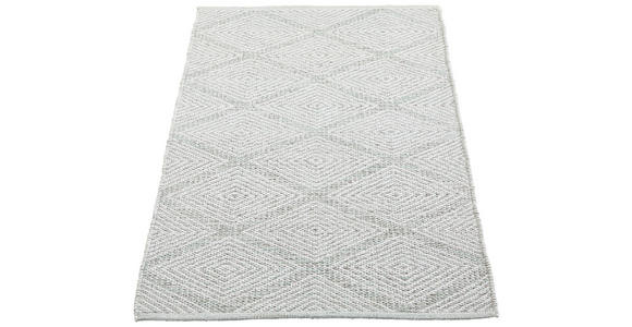 FLECKERLTEPPICH 60/120 cm Diamant LT.Green  - Grün, Design, Textil (60/120cm) - Boxxx