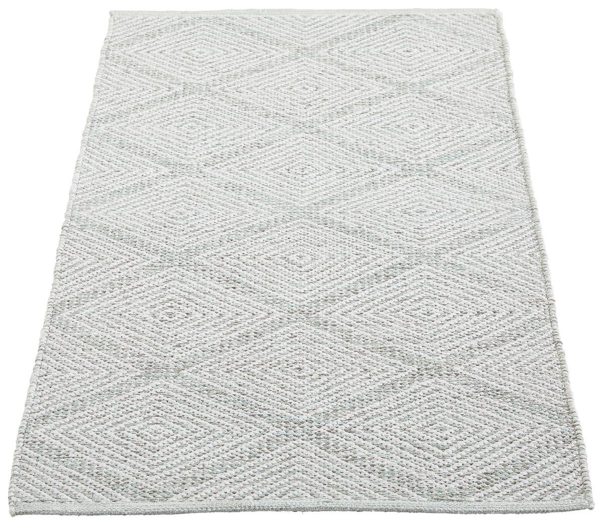 PATCHWORK TEPIH 60/120 cm   zelena  Diamant LT.Green  - zelena, Design, tekstil (60/120cm) - Boxxx