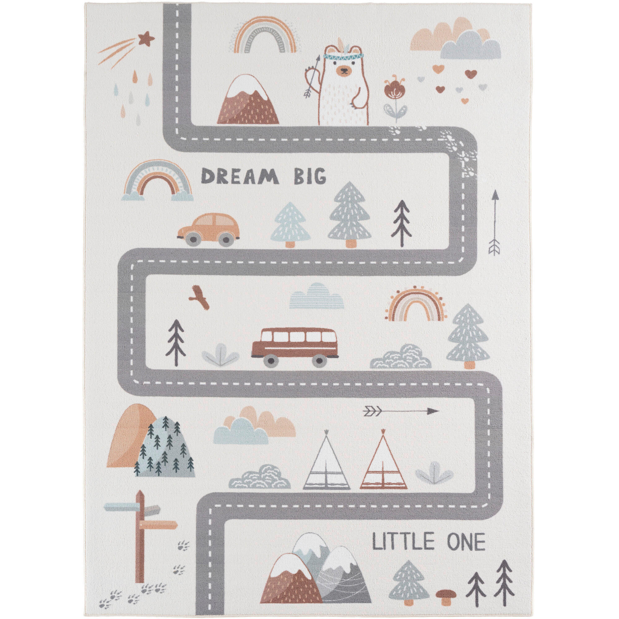 KINDERTEPPICH 160/230 cm COCO  - Creme, Trend, Kunststoff/Textil (160/230cm) - Ayyildiz 
