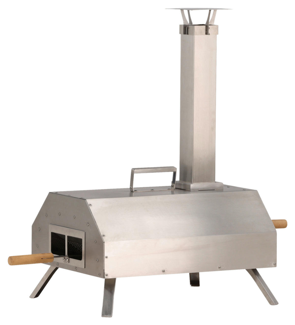 PIZZAUGN - silver, Klassisk, metall (76,4/68,1/40cm) - Gardenson