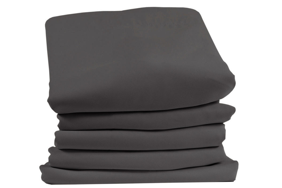 LÄRMSCHUTZVORHANG black-out (lichtundurchlässig) 145/260 cm   - Grau, Basics, Textil/Metall (145/260cm)