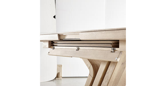 ESSTISCH in Holz 200-290/95/77 cm - Eichefarben, Natur, Holz (200-290/95/77cm) - Linea Natura