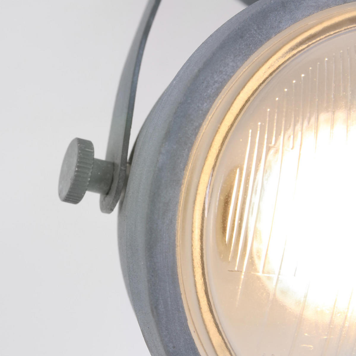 WANDLEUCHTE - Grau, Trend, Glas/Metall (11,5/19/31cm)