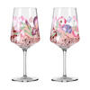 SPRITZERGLAS 550 ml 2-teilig  - Lila/Rosa, LIFESTYLE, Glas (9,5/22,5/9,5cm) - Ritzenhoff
