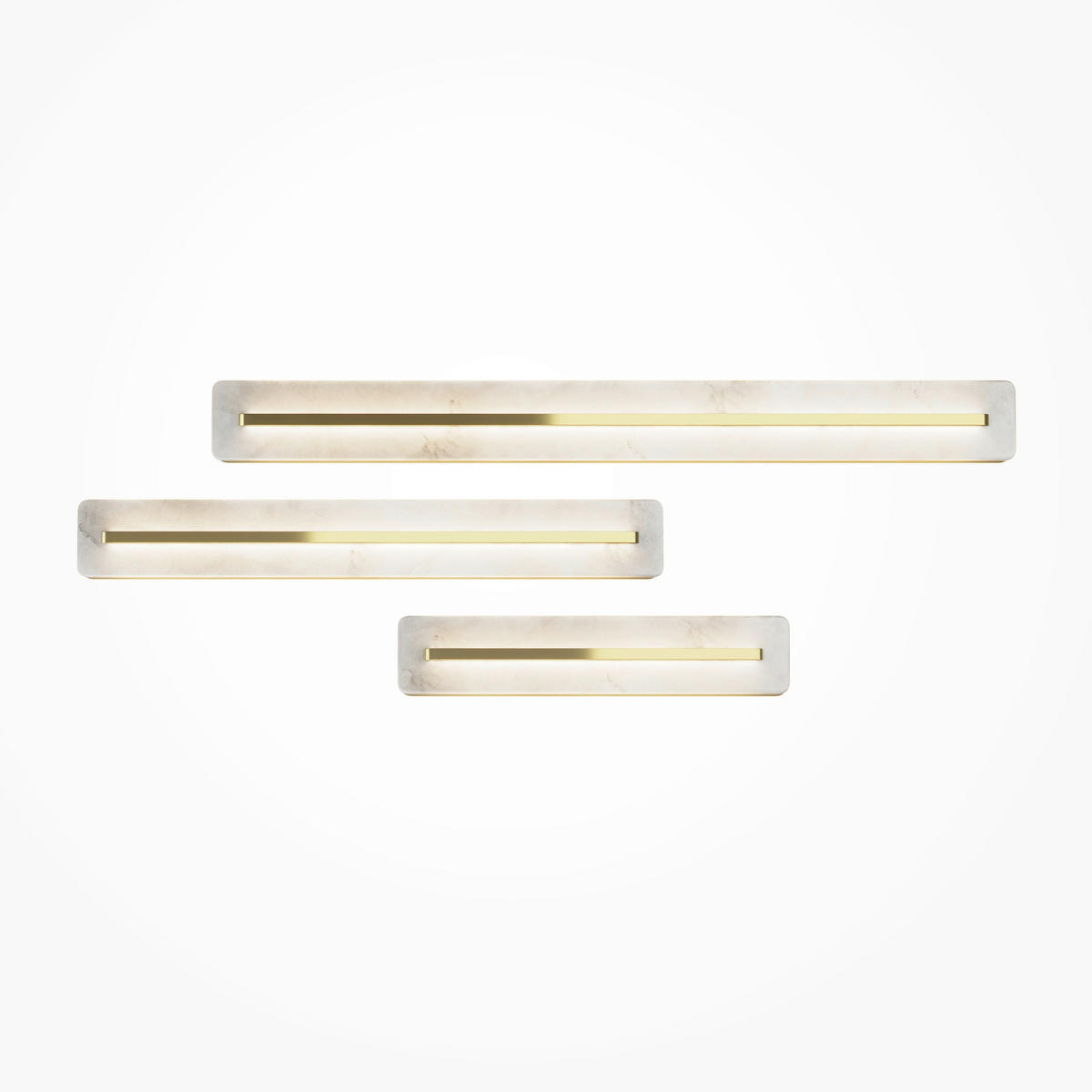 WANDLEUCHTE - Messingfarben, Design, Metall (6,6/8/80cm) - MAYTONI