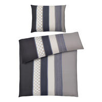 ÁGYNEMŰHUZAT-GARNITÚRA 140/200 cm  - antracit, Design, textil/természetes anyagok (140/200cm) - Joop!