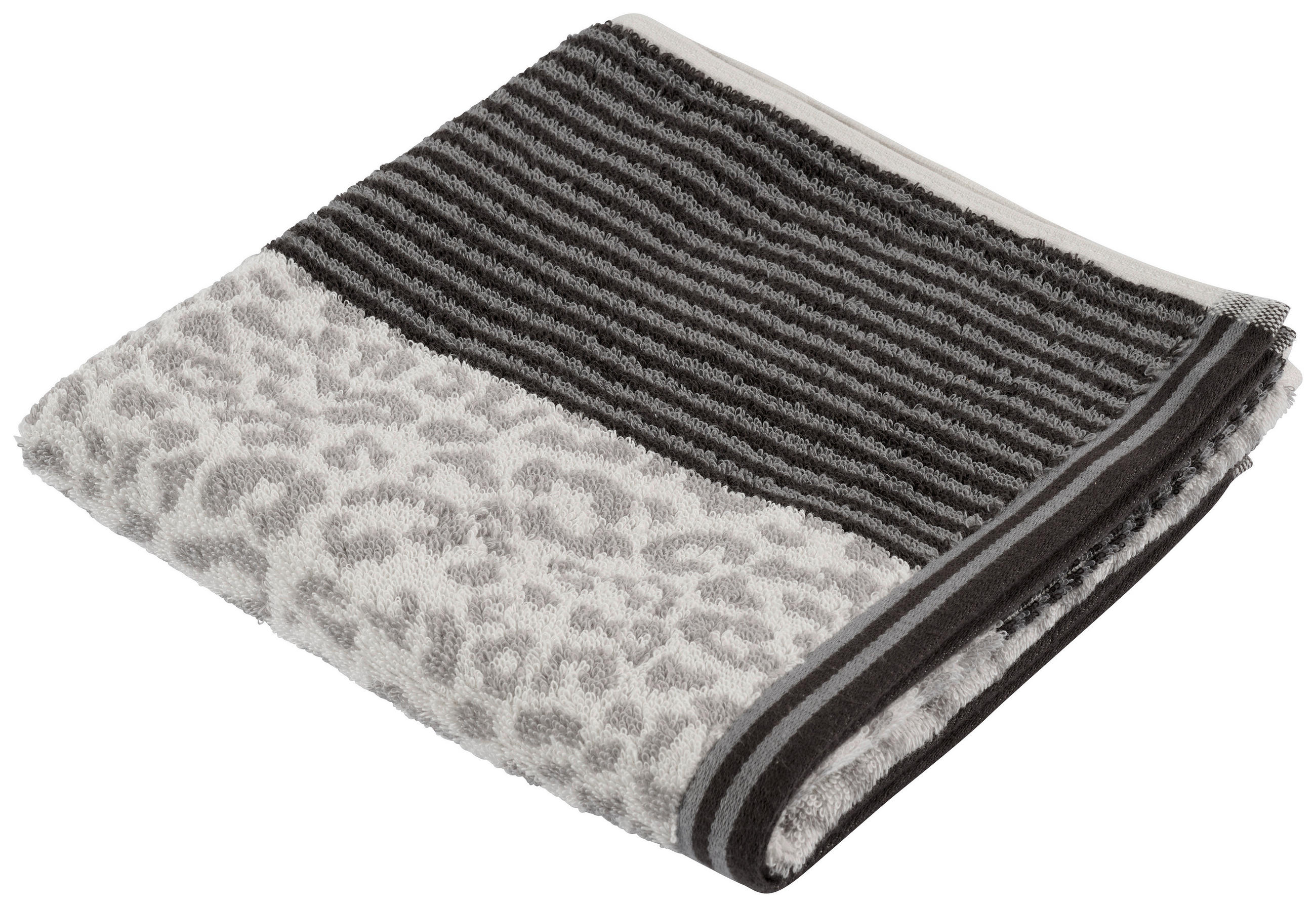 KÉZTÖRLŐ 50/100 cm antracit  - antracit, Konventionell, textil (50/100cm) - Dieter Knoll