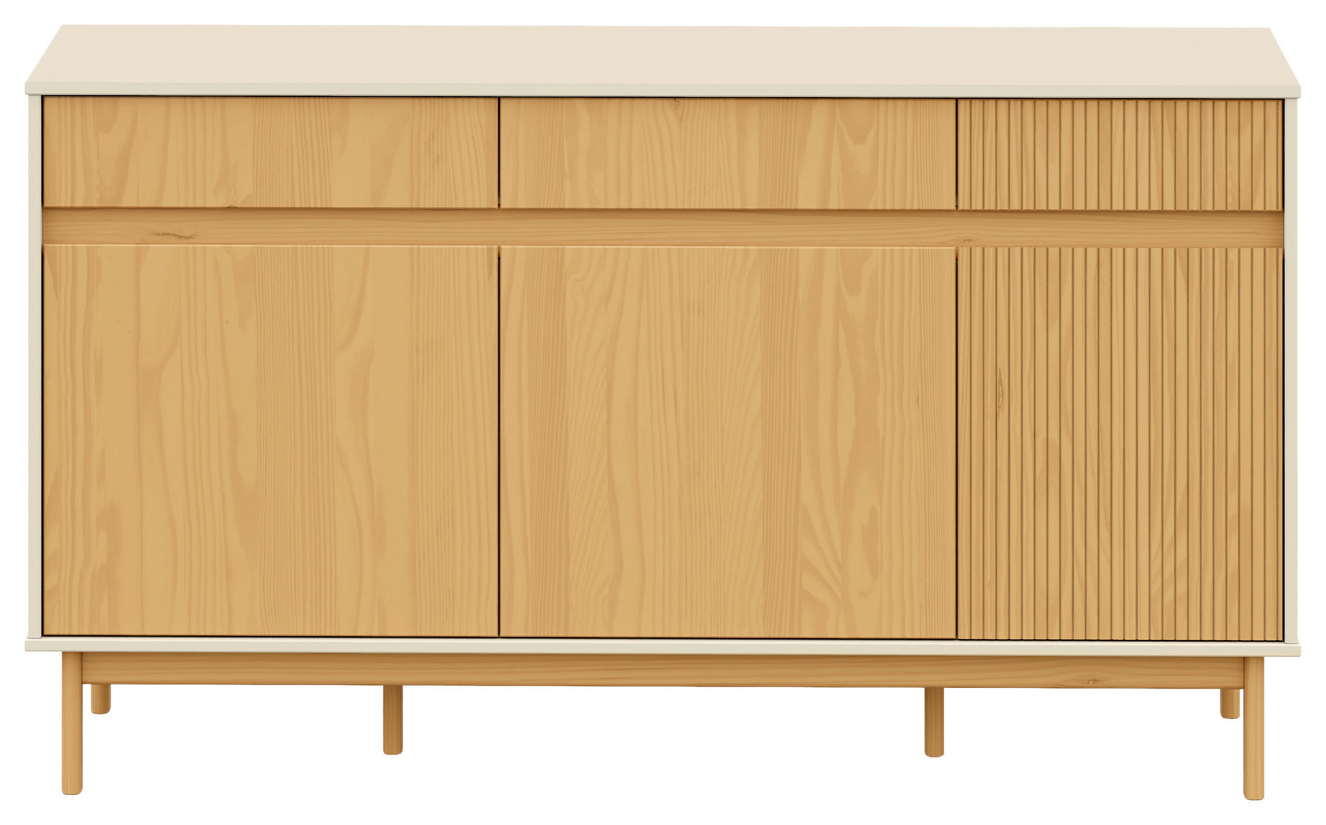 KÜCHENINSEL 160/90/60 cm  in Beige, Hellbraun  - Hellbraun/Beige, Design, Holz (160/90/60cm) - Livetastic