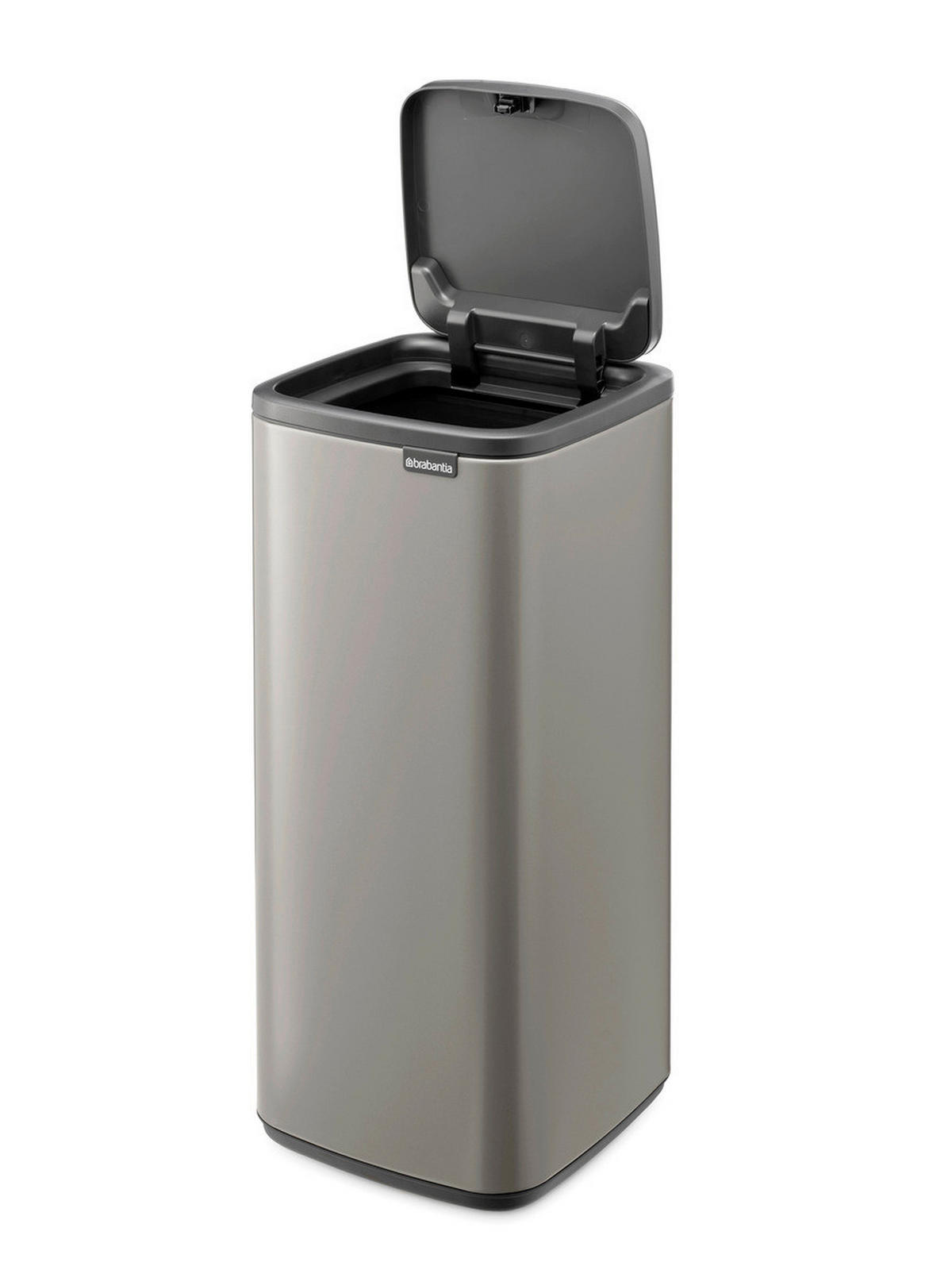 KANTA SA PAPUČICOM  30 l   - antracit/platinasta, Dizajnerski, metal/plastika (28/65/30,5cm) - Brabantia