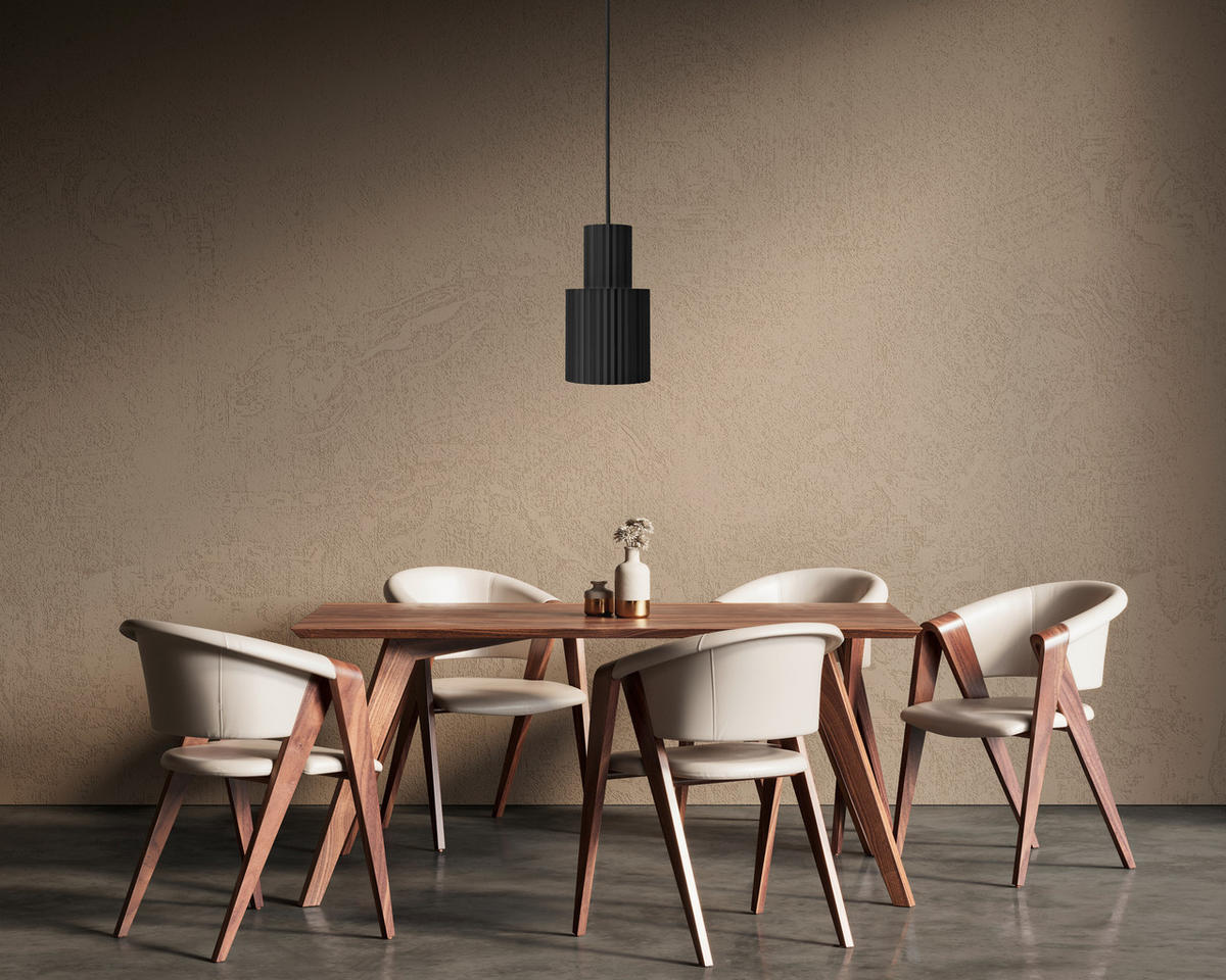 HÄNGELEUCHTE 13.5/170 cm    - Schwarz, Design, Metall (13.5/170cm)