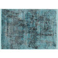 WEBTEPPICH 200/290 cm  - Blau, Design, Textil (200/290cm) - Dieter Knoll