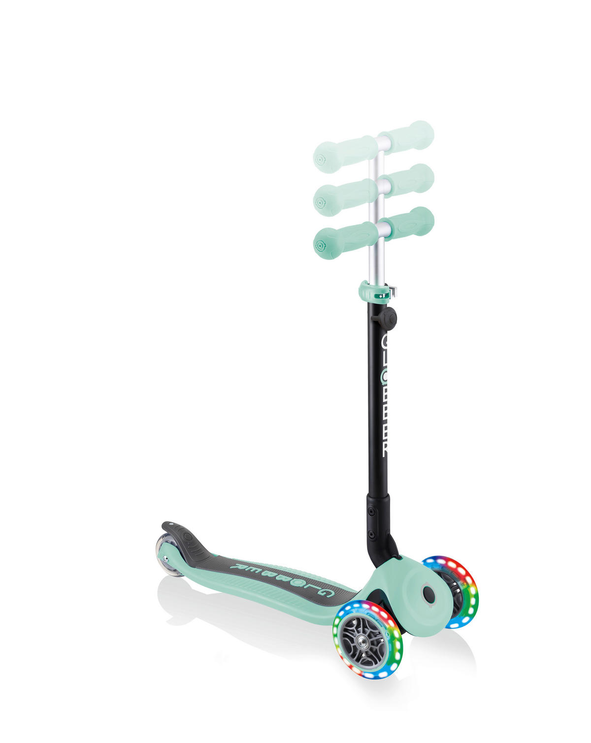 LAUFRAD GO-UP FOLDABLE LIGHT 3IN1  - Mintgrün, LIFESTYLE, Kunststoff (57/28/93cm) - GLOBBER