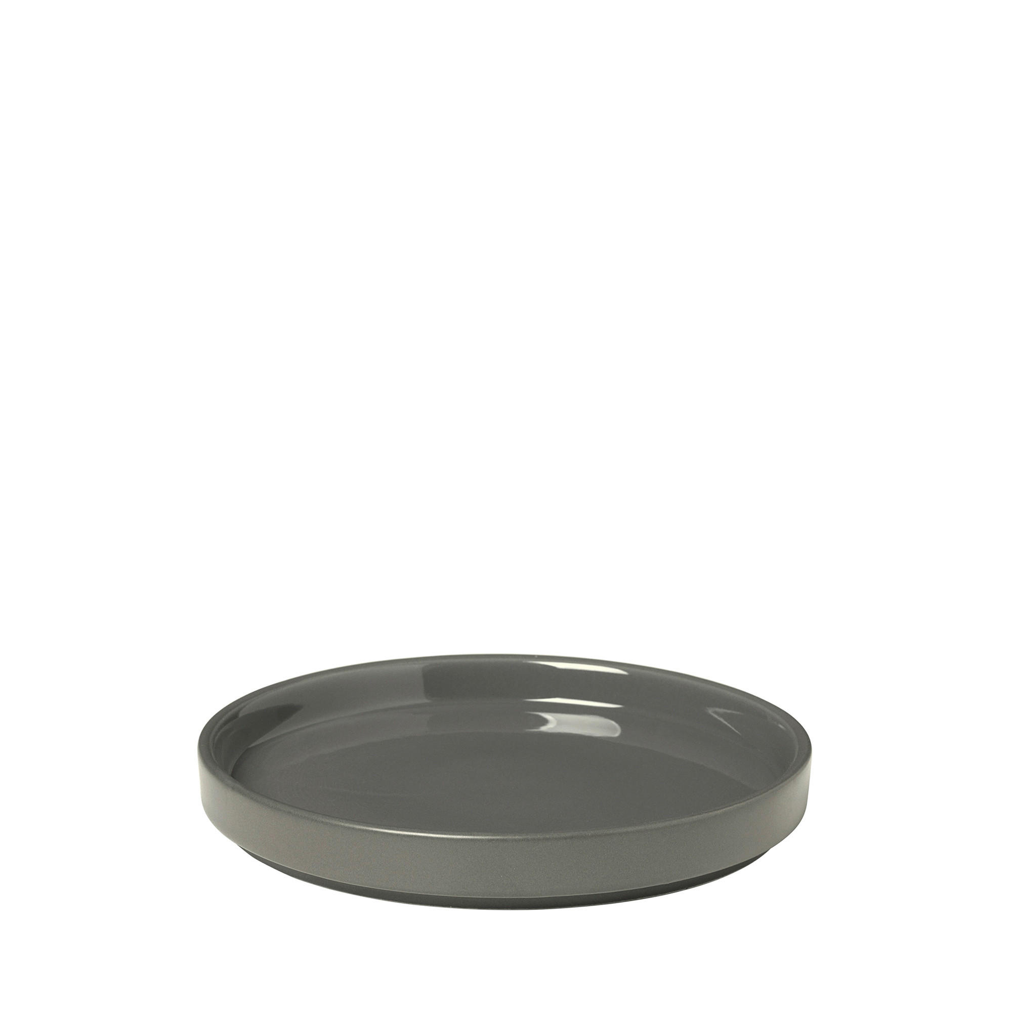 SNACKTELLER Pilar - Grau, Design, Keramik (14/1,8cm) - Blomus