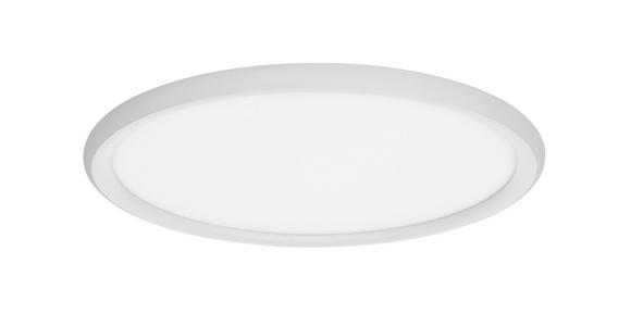 LED-DECKENLEUCHTE 40/3,5 cm   - Weiß, Basics, Kunststoff (40/3,5cm) - Novel