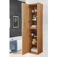 HOCHSCHRANK 35/165/37 cm  - Eichefarben/Anthrazit, Design, Glas/Holz (35/165/37cm) - Dieter Knoll