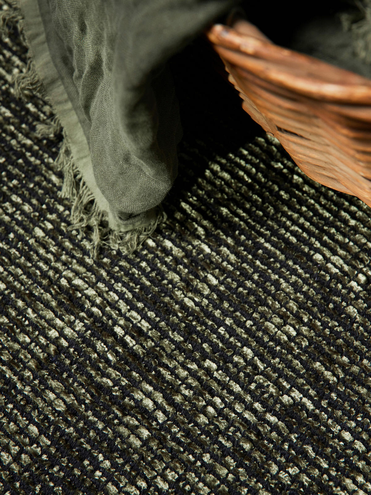 TEPPICH 160 cm Brilliance Grün  - Grün, Basics, Textil (160cm) - Elle Decoration