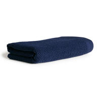 DUSCHTUCH 67/140 cm Bliss  - Dunkelblau, Basics, Textil (67/140cm) - Moeve