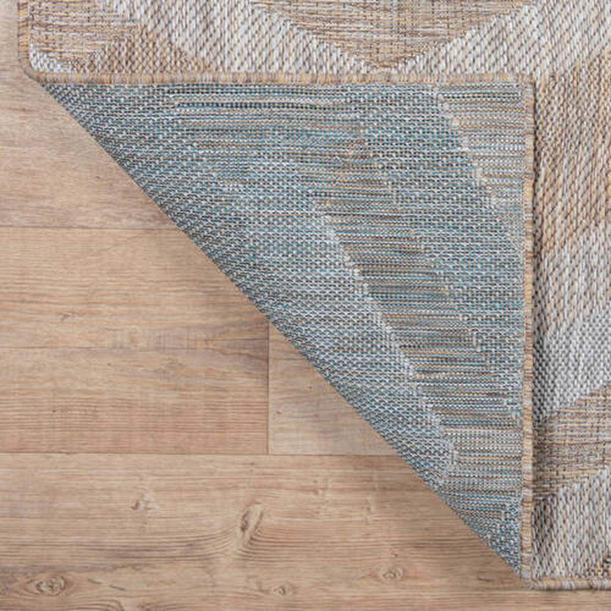 TEPIH ZA UNUTAR./VANJ. UPORAB 140/200 cm   smeđa, siva  Melissa  - siva/smeđa, Konvencionalno, tekstil (140/200cm)