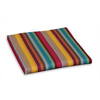 GARTENHOCKERAUFLAGE  - Blau/Gelb, Basics, Textil (50/4/50cm)