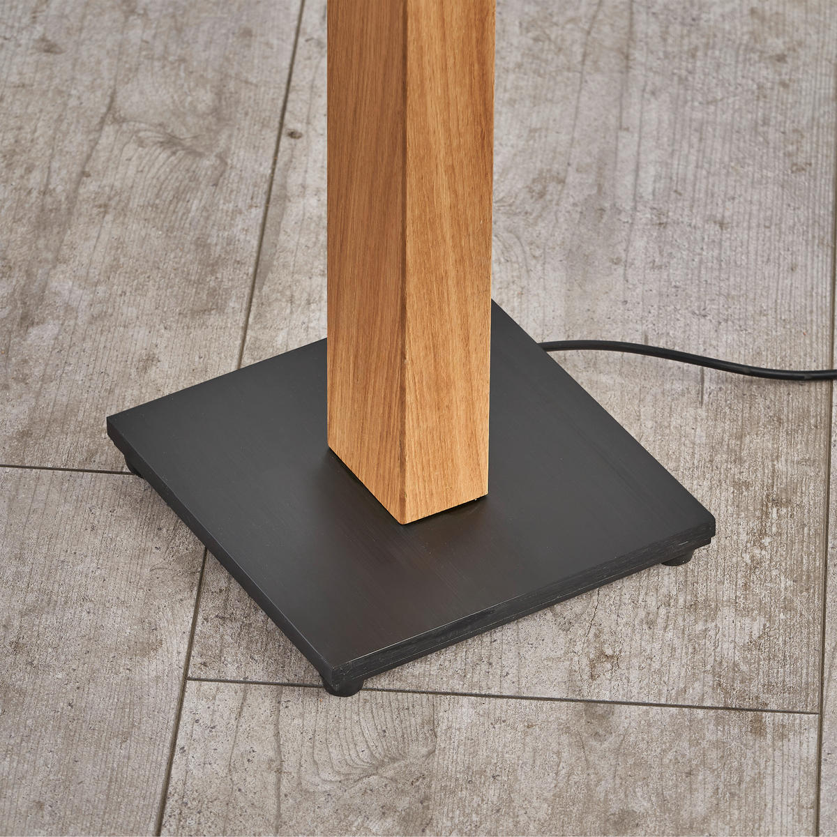 LED-TISCHLEUCHTE Lucy 55/16/16 cm  - Wildeiche, Basics, Holz (55/16/16cm) - Ambiente