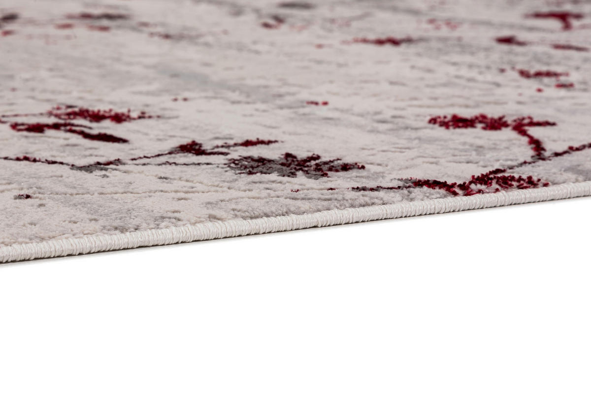 WEBTEPPICH 133/190 cm Antea Rot  - Rot, KONVENTIONELL, Textil (133/190cm) - Novel
