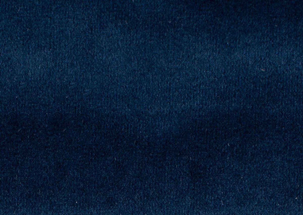ECKSOFA in Flachgewebe Blau  - Blau/Schwarz, Design, Textil/Metall (273/191cm) - Moderano