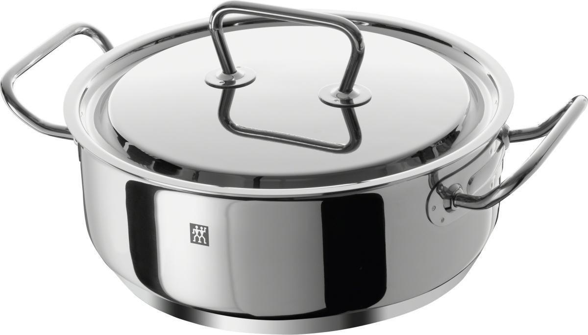 BRATENTOPF 4,5 L  - Silberfarben, Basics, Metall (24cm) - Zwilling