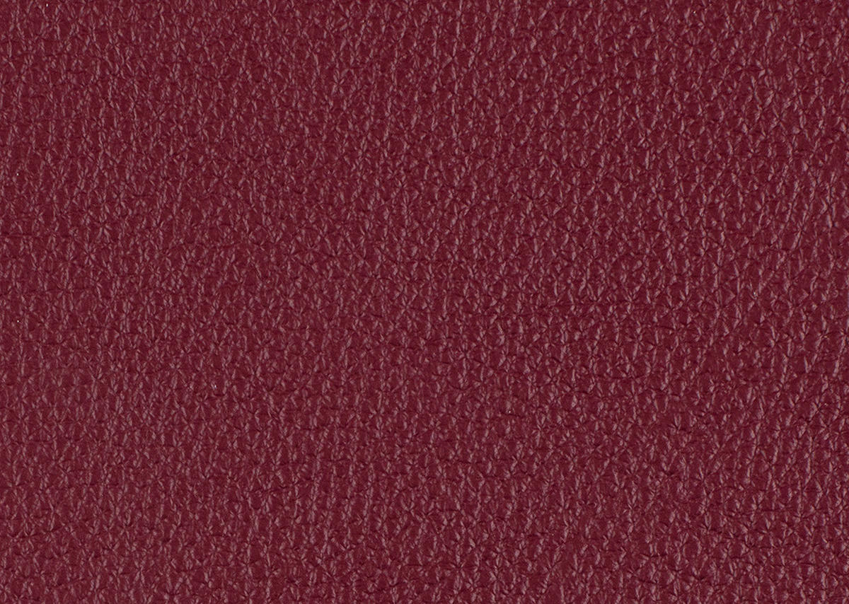 ECKBANK 162/237 cm  in Weinrot  - Edelstahlfarben/Beige, Design, Leder/Holz (162/237cm) - Ambiente