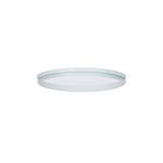 SERVIERTABLETT    18 cm  - Creme, Basics, Glas/Metall (18cm) - Ambia Home