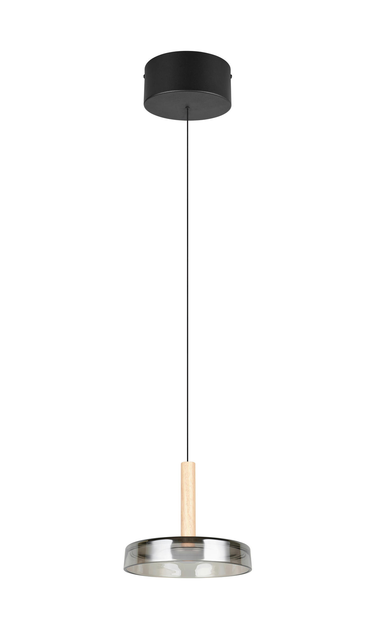 LED-PENDELLEUCHTE 22/200 cm    - Schwarz/Grau, Design (22/200cm) - Trio Leuchten