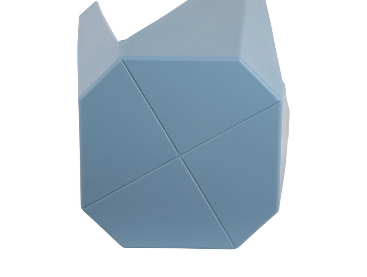 STAPELHOCKER in Kunststoff Hellblau  - Hellblau, Basics, Kunststoff (29cm) - Leitmotiv
