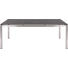 GARTENTISCH Keramik, Metall Dunkelgrau, Edelstahlfarben - Edelstahlfarben/Dunkelgrau, KONVENTIONELL, Keramik/Metall (200/100/75cm) - Amatio GARTENTISCH Keramik, Metall Dunkelgrau, Edelstahlfarben - Edelstahlfarben/Dunkelgrau, KONVENTIONELL, Keramik/Metall (200/100/75cm) - Amatio