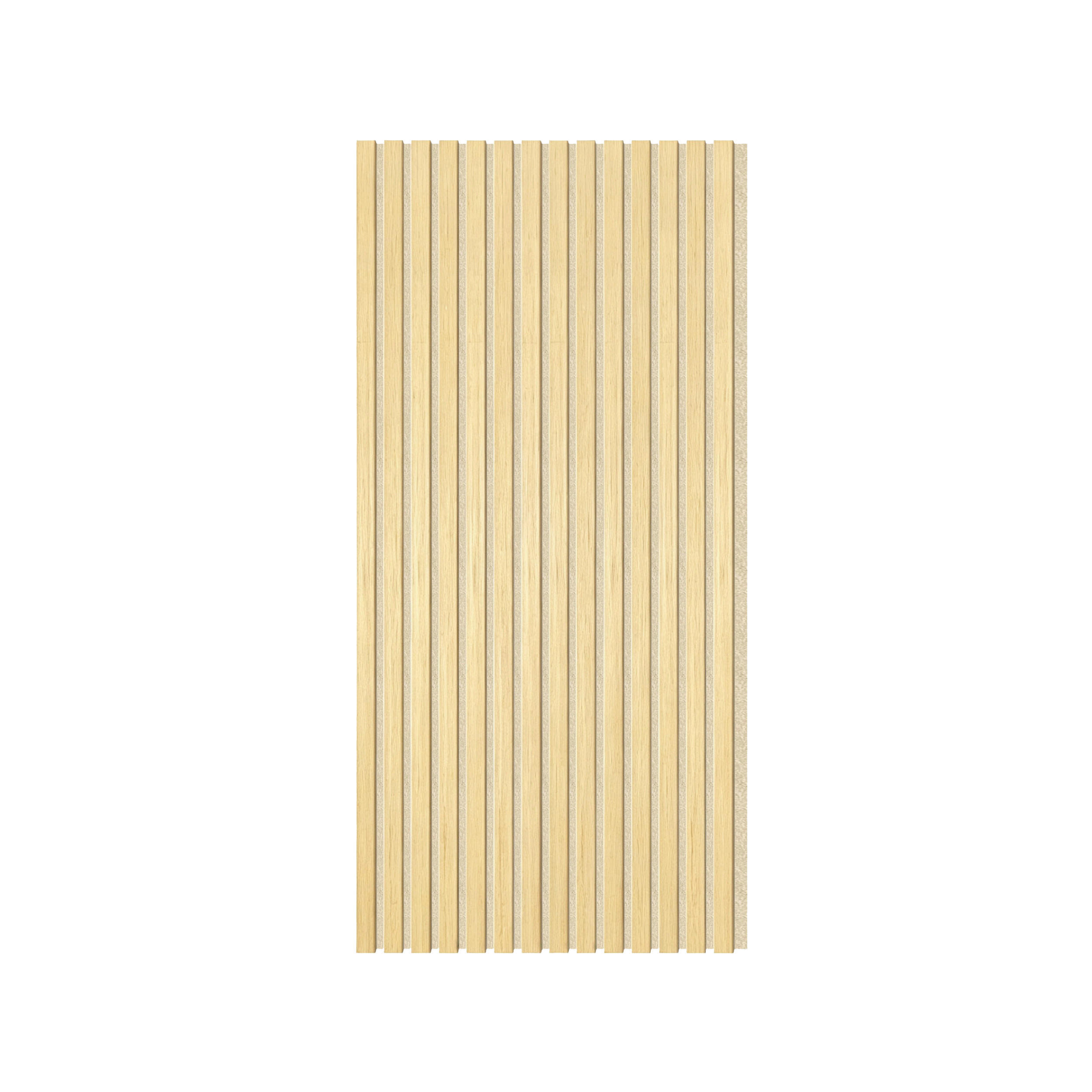AKUSTIKPANEEL Economico  - Eichefarben, Basics, Holz/Kunststoff (120/56/1,8cm) - Novel