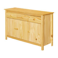 SIDEBOARD  129/80/40 cm 3 Schublade(n)  - Naturfarben, Basics, Holz (129/80/40cm) - Livetastic