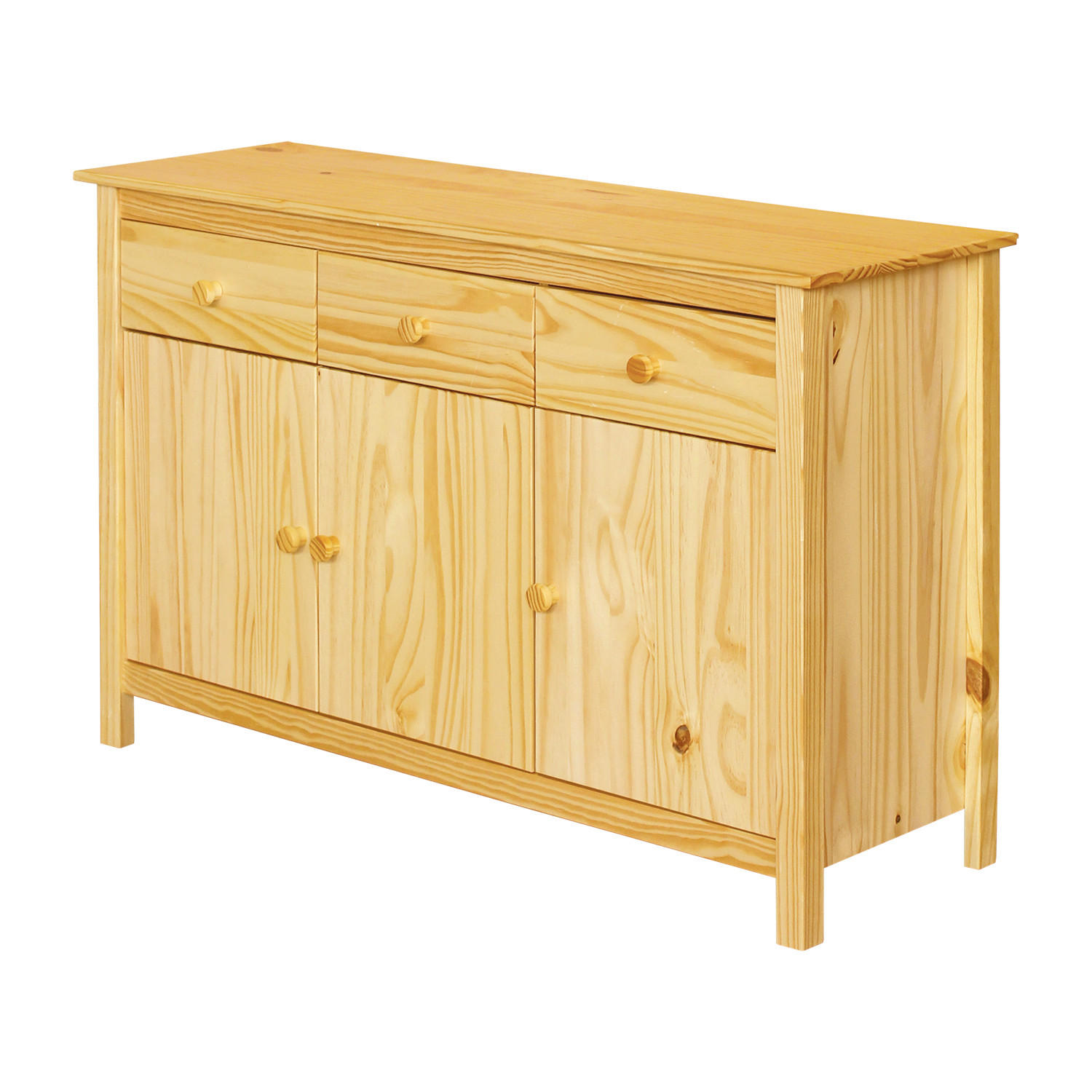 Livetastic Sideboard Natur 129x80x40 cm