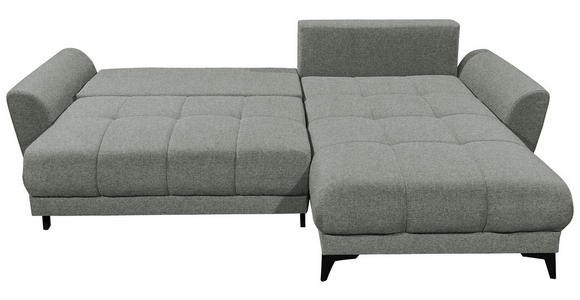 ECKSOFA  in Webstoff Olivgrün  - Schwarz/Olivgrün, KONVENTIONELL, Kunststoff/Textil (281/189cm) - Carryhome