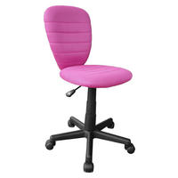 OTOČNÁ ŽIDLE PRO MLÁDEŽ, pink - pink, Design, kov/dřevo (40/79-91/53cm) - Boxxx