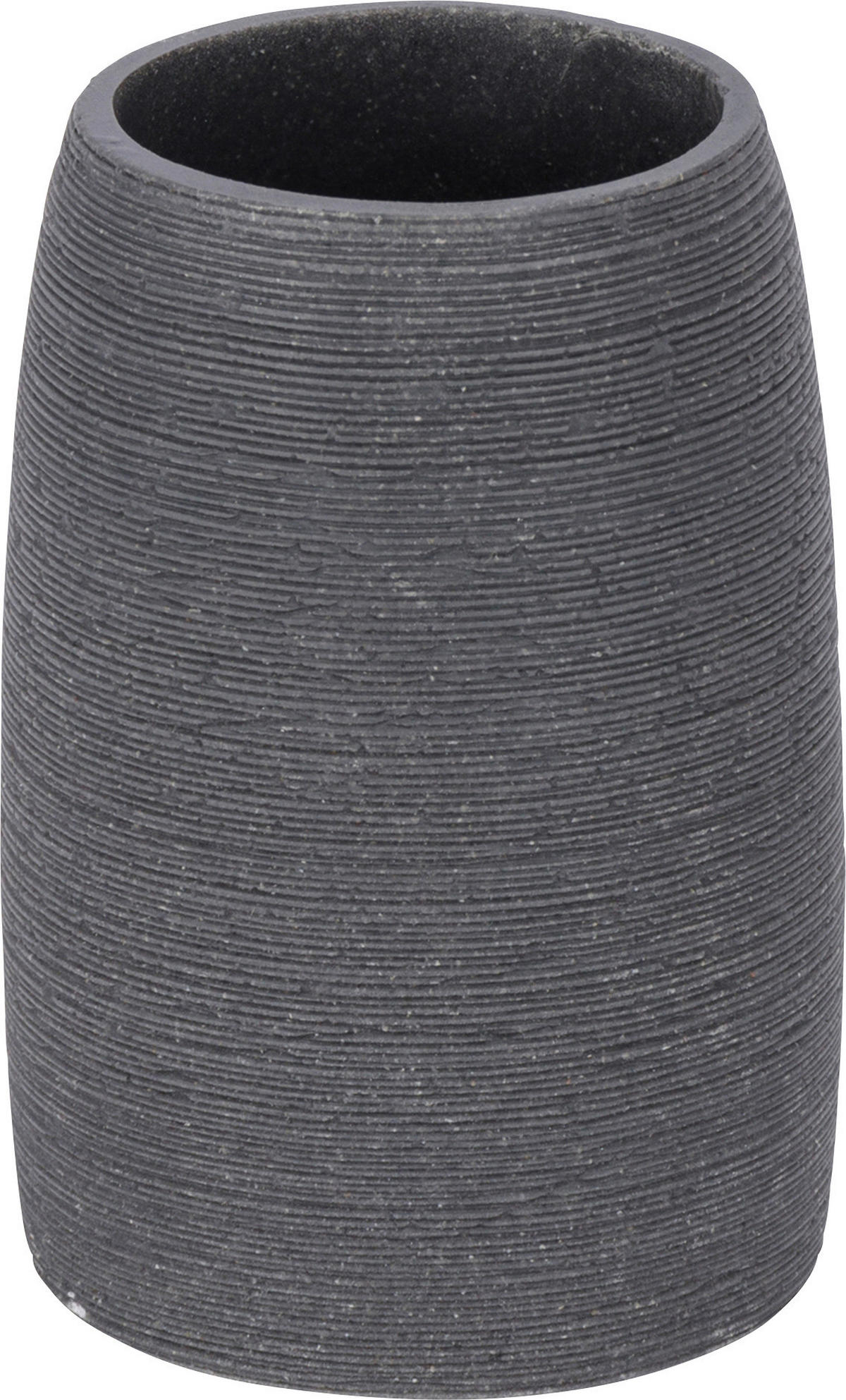KELÍMEK NA ZUBNÍ KARTÁČEK šedá - šedá, Basics, plast (7,4/10,5cm)
