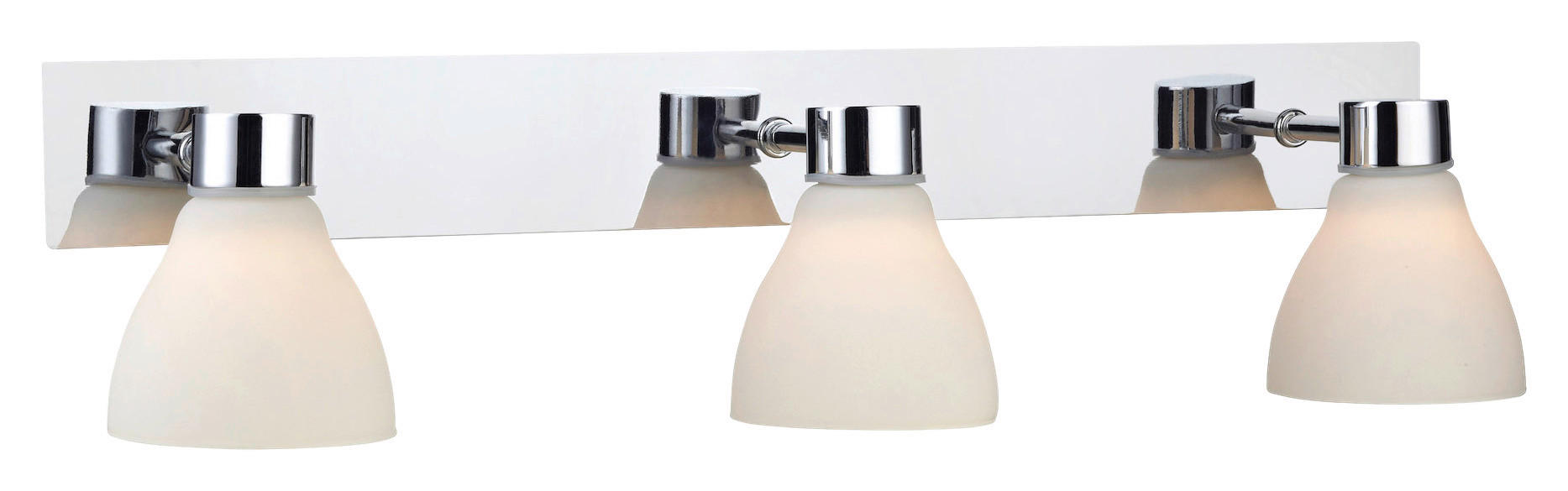 WANDLEUCHTE CASSIS 50/12/14.5 cm   - Chromfarben/Opal, Basics (50/12/14.5cm) - Markslöjd