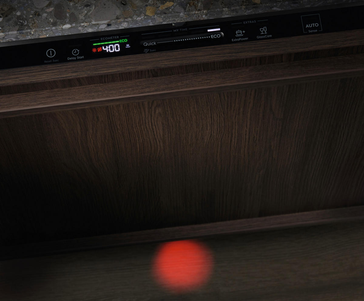 GESCHIRRSPÜLER KESD7315L  - Edelstahlfarben/Weiß, Basics, Metall (59,6/81,8/55,0cm) - Electrolux