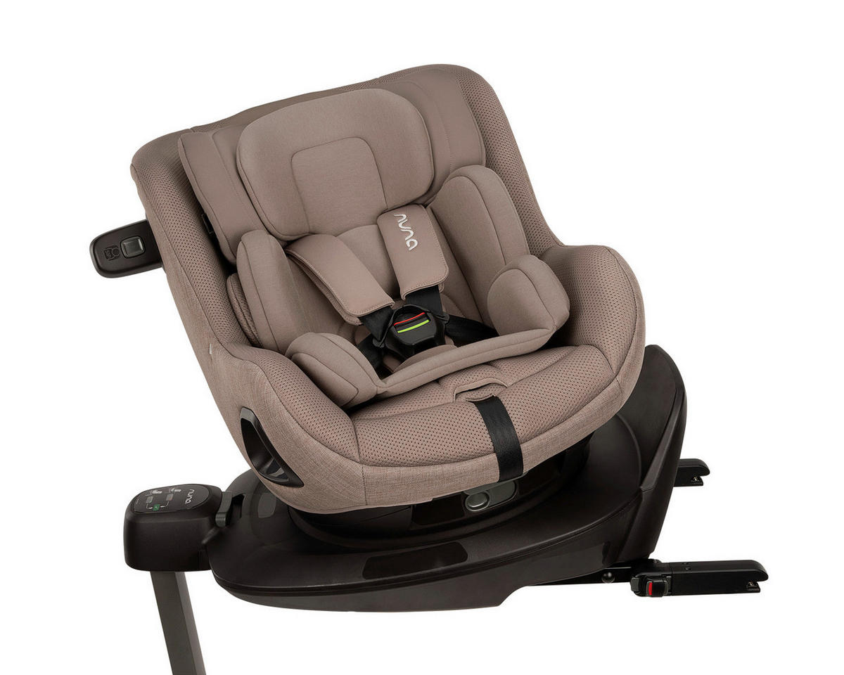 REBOARDER-KINDERSITZ PRUU aire  - Hellbraun/Dunkelgrün, Basics, Kunststoff/Textil (46/45-80/71,5-76,5cm) - Nuna