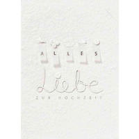 KARTE  - Weiss, Basics, Papier (18/12.4/0.1cm) - Räder