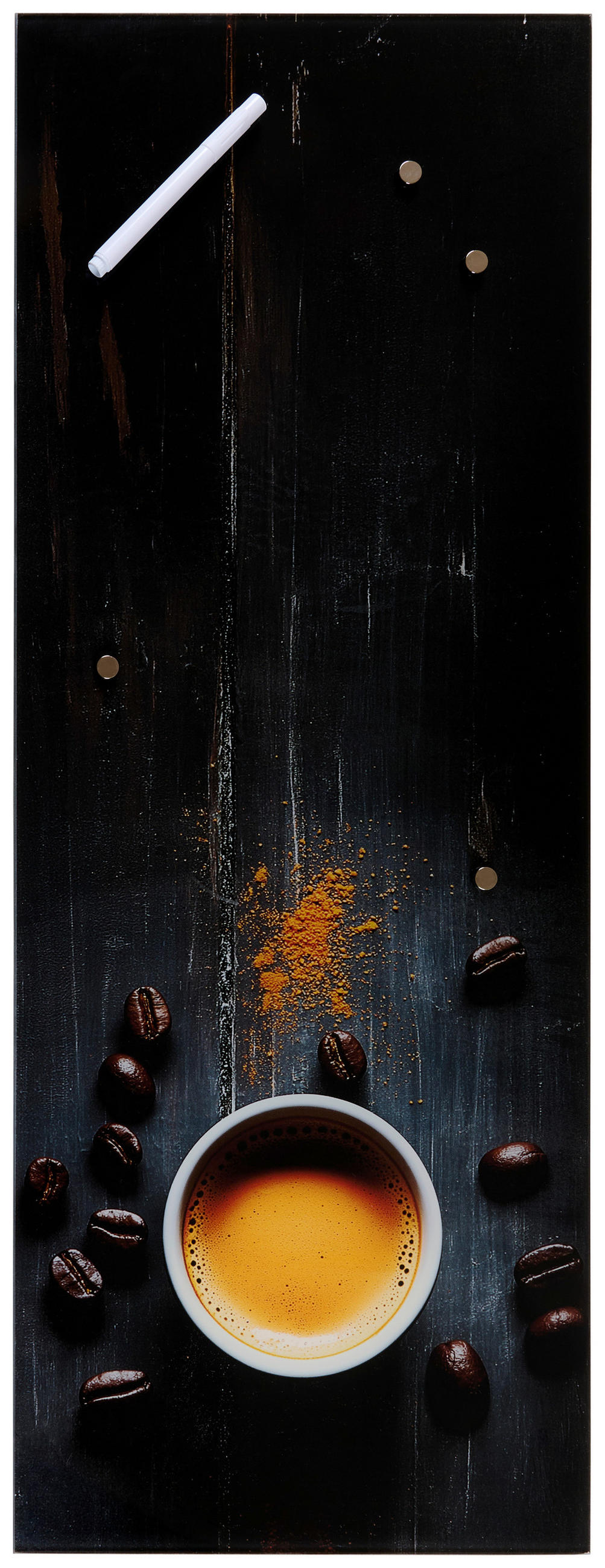 Euroart Magnettafel Coffee Board Iii Braun, Schwarz 30x80x1.5 cm