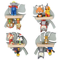 KINDERREGAL  - Grau, Modern, Holzwerkstoff (10/17/5cm) - MID.YOU
