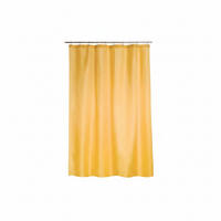 DUSCHVORHANG 180/200 cm  - Senfgelb, Basics, Textil (180/200cm) - MSV