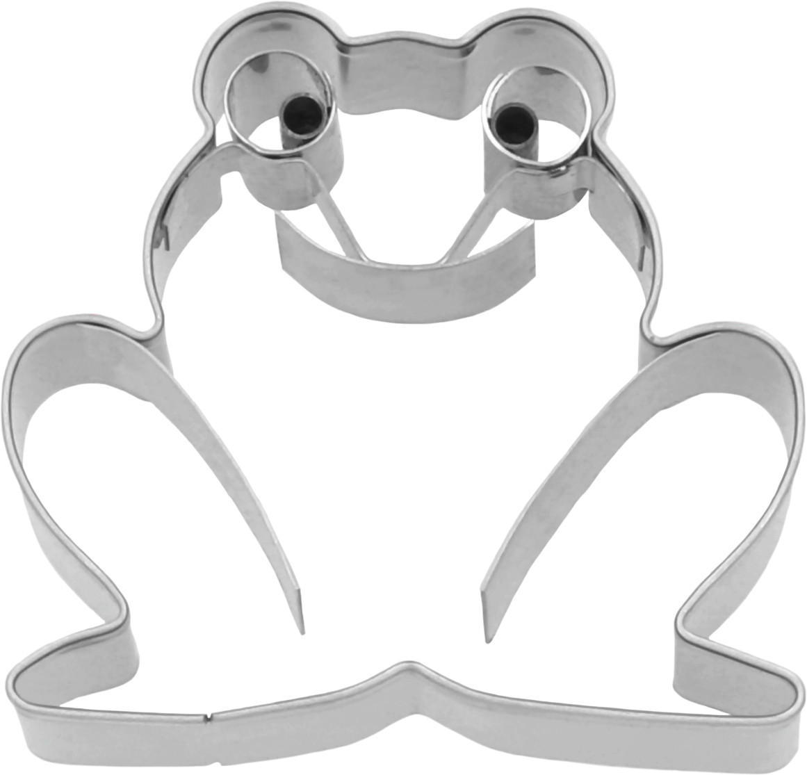 KEKSAUSSTECHFORM - Edelstahlfarben, Basics, Metall (6/5,2/2,5cm) - Birkmann