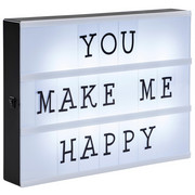LIGHTBOX 30x22 cm - Weiß, Kunststoff (30/22/4cm)