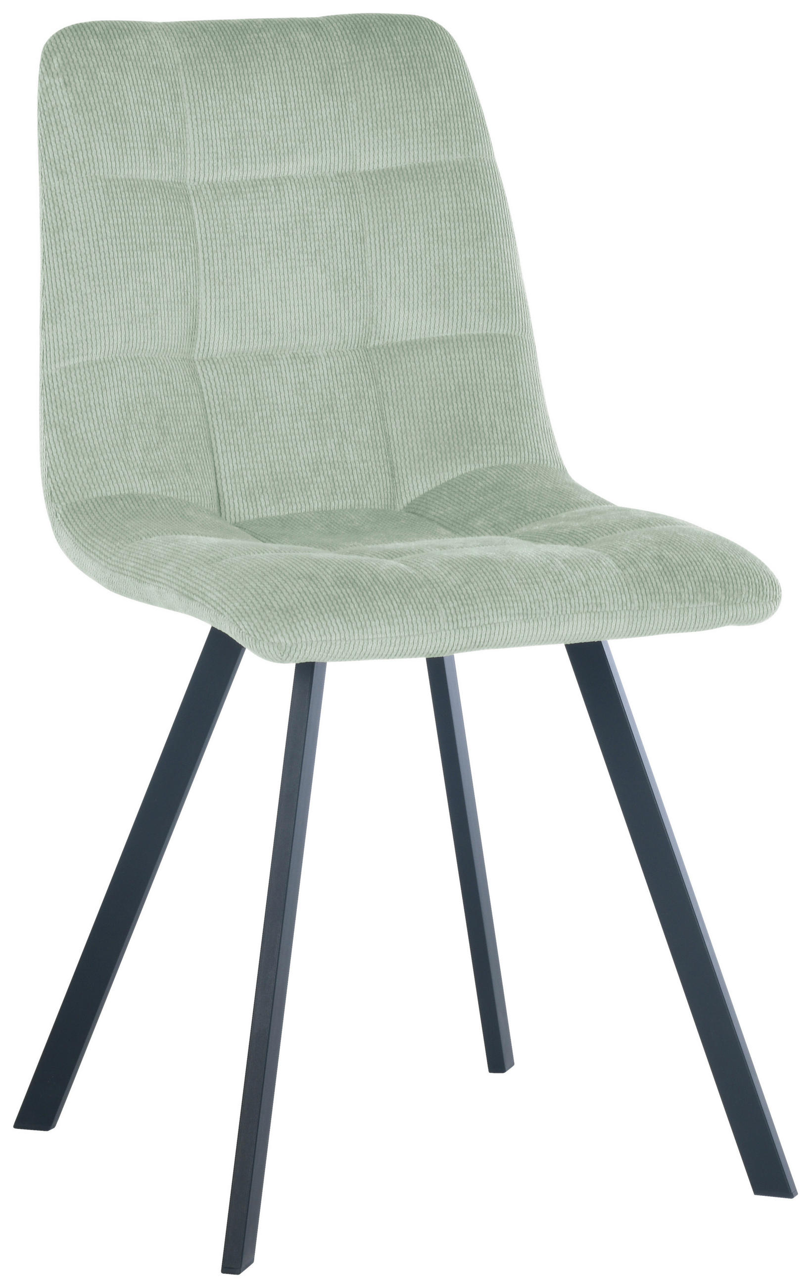 SCAUN in metal, textil gri