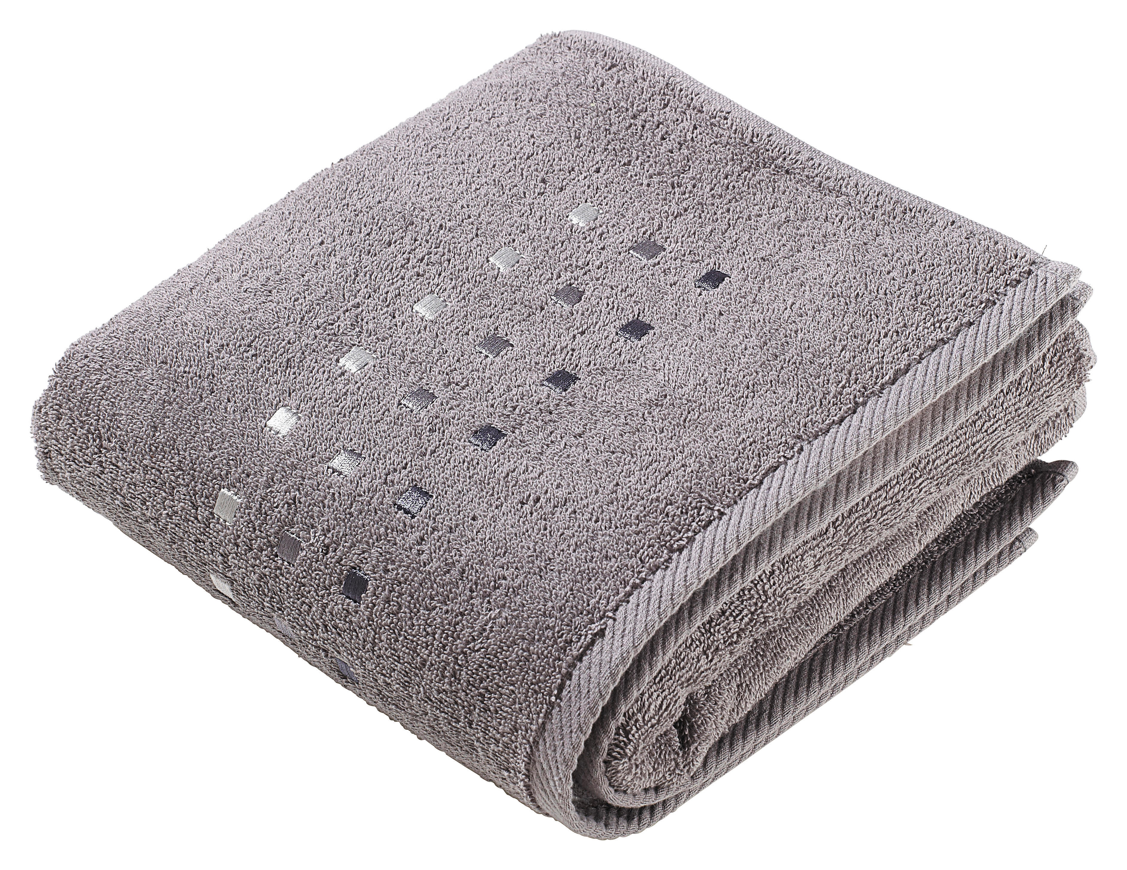VOSSEN Handtuch-Set in Grau 4-teilig online kaufen